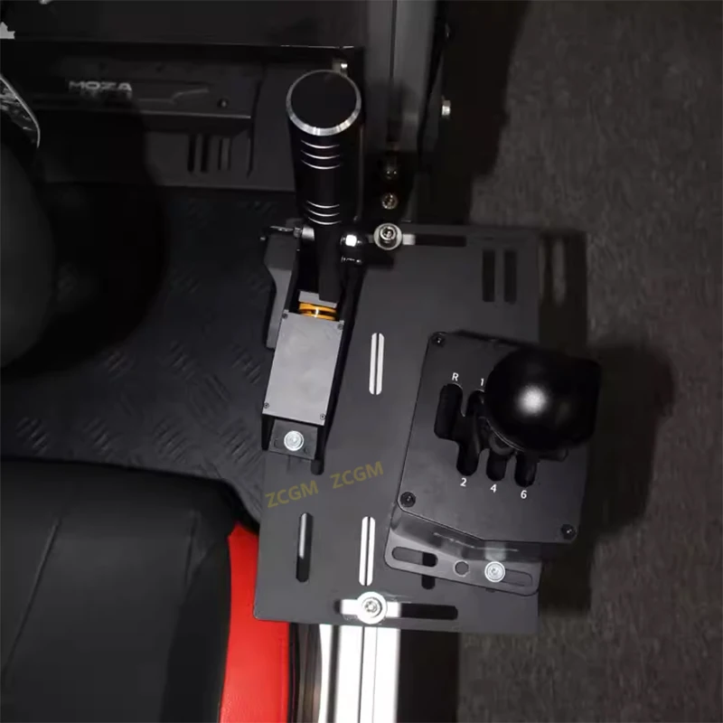 Racing Simulator Aluminum Profile Bracket For MOZA HBP handbrake HGP Gear Shifter Lever Adapter Plate
Racing Simulator Aluminum Profile Bracket For MOZA HBP handbrake HGP Gear Shifter Lever Adapter Plate