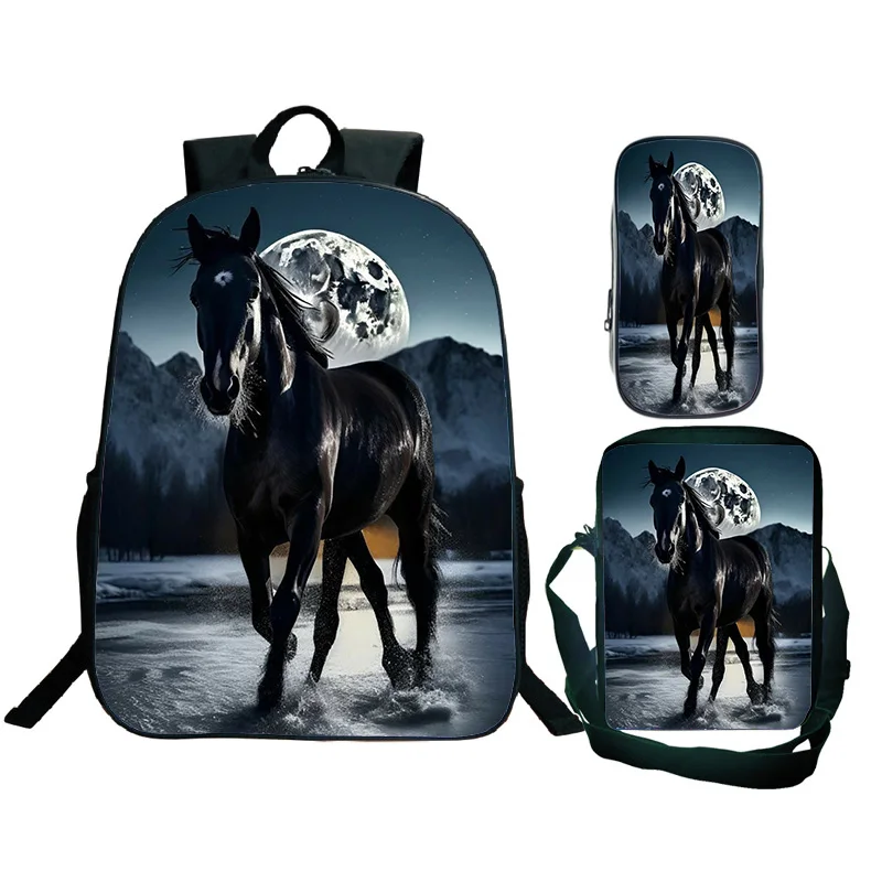 Students Backpack Anime Funny Animal Horse School Bag Leisure Backpack Satchel Messenger Bag Pencialcase 3 PiecesSet Gift
Students Backpack Anime Funny Animal Horse School Bag Leisure Backpack Satchel Messenger Bag Pencialcase 3 PiecesSet Gift
