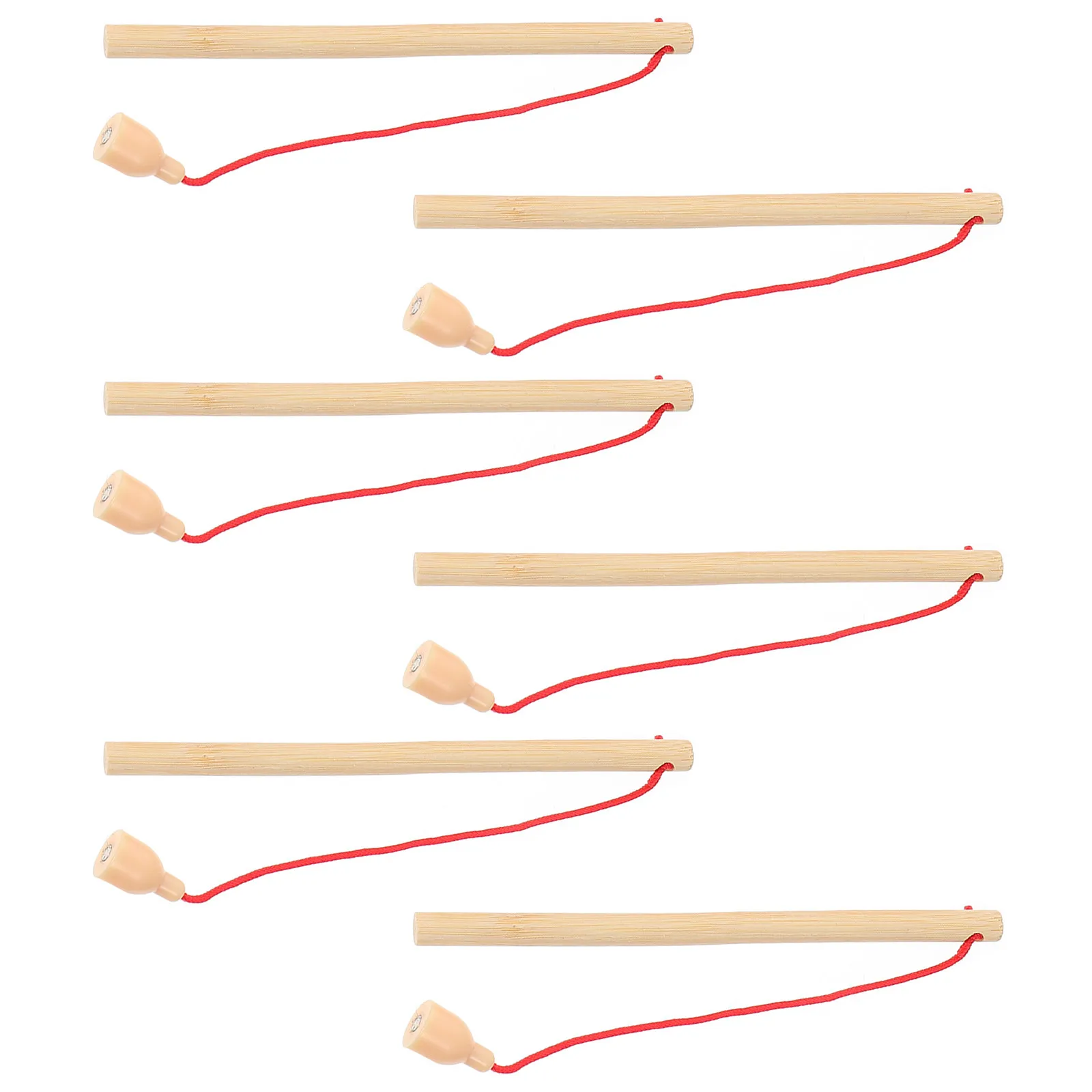 6Pcs Wooden Fishing Rods for Toddlers Magnetic Fishing Game Bright Colors Safe Rounded Edges Parent Child Bonding Educational
6Pcs Wooden Fishing Rods for Toddlers Magnetic Fishing Game Bright Colors Safe Rounded Edges Parent Child Bonding Educational
