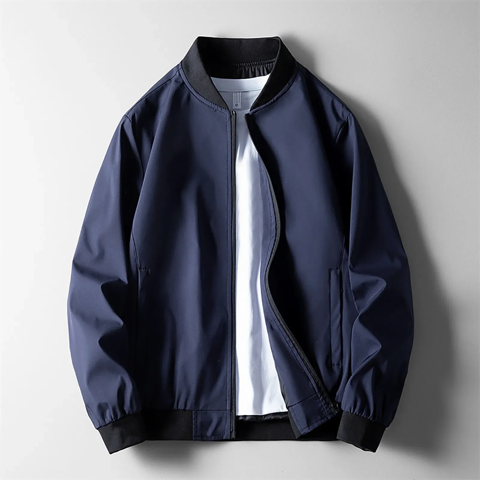 Classic Color Block Pocket Baseball Men Jackets Fashion Outwear Casual Windbreaker Male Clothes Zip Up Winter Jacket Men
Classic Color Block Pocket Baseball Men Jackets Fashion Outwear Casual Windbreaker Male Clothes Zip Up Winter Jacket Men