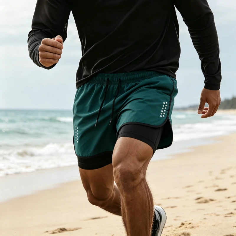 Outdoor Running Shorts Men Gym Sports Shorts 2 In 1 Quick Dry Workout Training Gym Fitness Jogging Short Pants Summer Men Shorts
Outdoor Running Shorts Men Gym Sports Shorts 2 In 1 Quick Dry Workout Training Gym Fitness Jogging Short Pants Summer Men Shorts