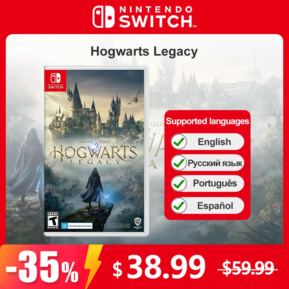 Nintendo Switch Game Hogwarts Legacy 100% New Nintendo Physical Game Card RPG Genre Single System for Switch Game Console
Nintendo Switch Game Hogwarts Legacy 100% New Nintendo Physical Game Card RPG Genre Single System for Switch Game Console