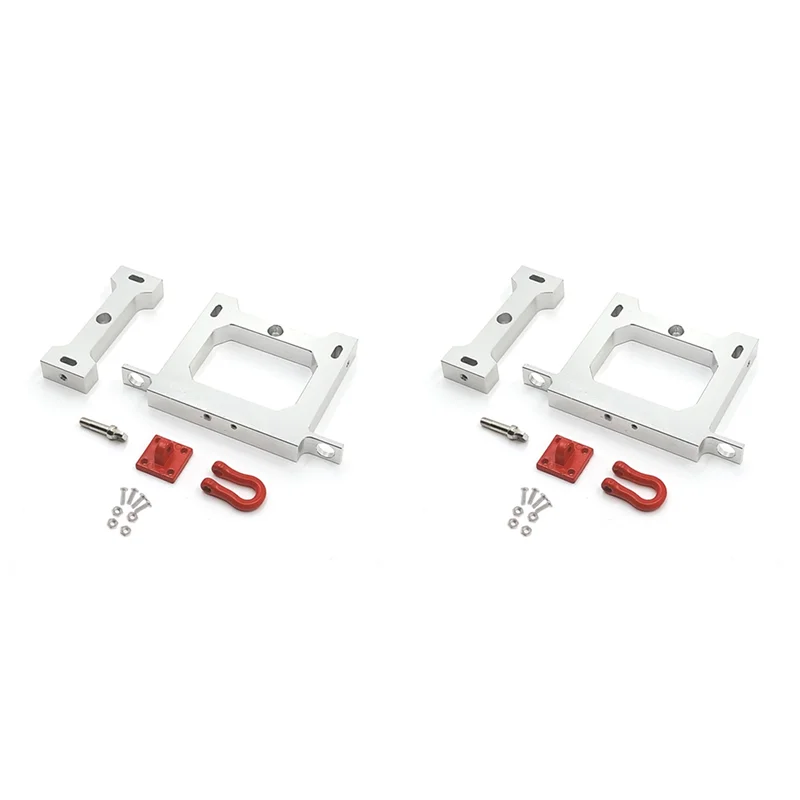 2X Metal + Rear Bumper With Tow Hook Upgrade Parts For WPL B14 B24 B16 B36 C14 C24 1/16 RC Car Truck Accessories
2X Metal + Rear Bumper With Tow Hook Upgrade Parts For WPL B14 B24 B16 B36 C14 C24 1/16 RC Car Truck Accessories