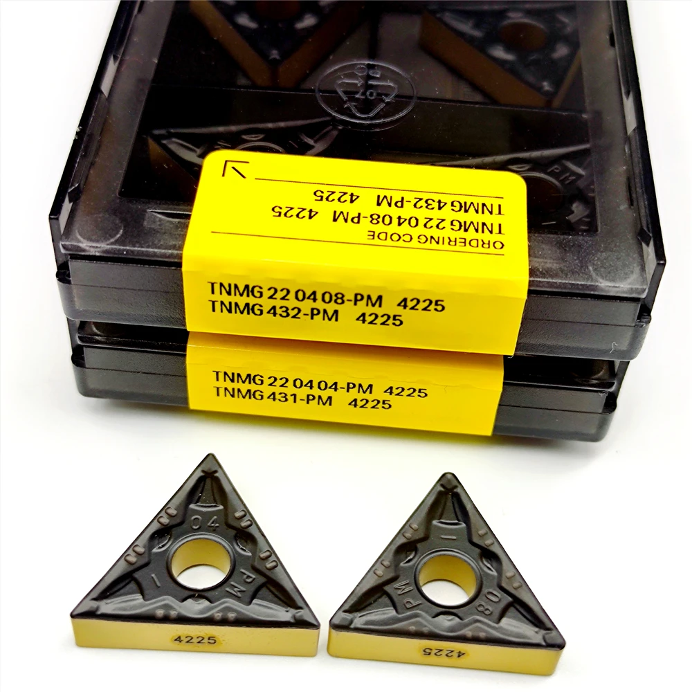 Super Hard Carbide Insert TNMG220408 TNMG220404 PM 4225 for Metal Turning CNC Lathe Tools High Quality Cutting Tools TNMG PM4225
Super Hard Carbide Insert TNMG220408 TNMG220404 PM 4225 for Metal Turning CNC Lathe Tools High Quality Cutting Tools TNMG PM4225