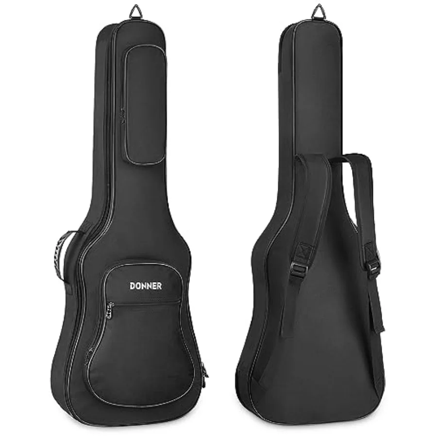 39 inch Guitar Gig 0.4 Inch Padded Sponge 600D Ripstop Waterproof Nylon Dustproof Soft Guitar Case Adjustable Strap Black
39 inch Guitar Gig 0.4 Inch Padded Sponge 600D Ripstop Waterproof Nylon Dustproof Soft Guitar Case Adjustable Strap Black