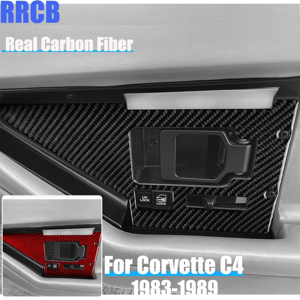 Real Carbon Fiber Car Accessories Door Handle Panel Trim Soft Cover Sticker For Corvette C4 1983 1984 1985 1986 1987 1988 1989
Real Carbon Fiber Car Accessories Door Handle Panel Trim Soft Cover Sticker For Corvette C4 1983 1984 1985 1986 1987 1988 1989
