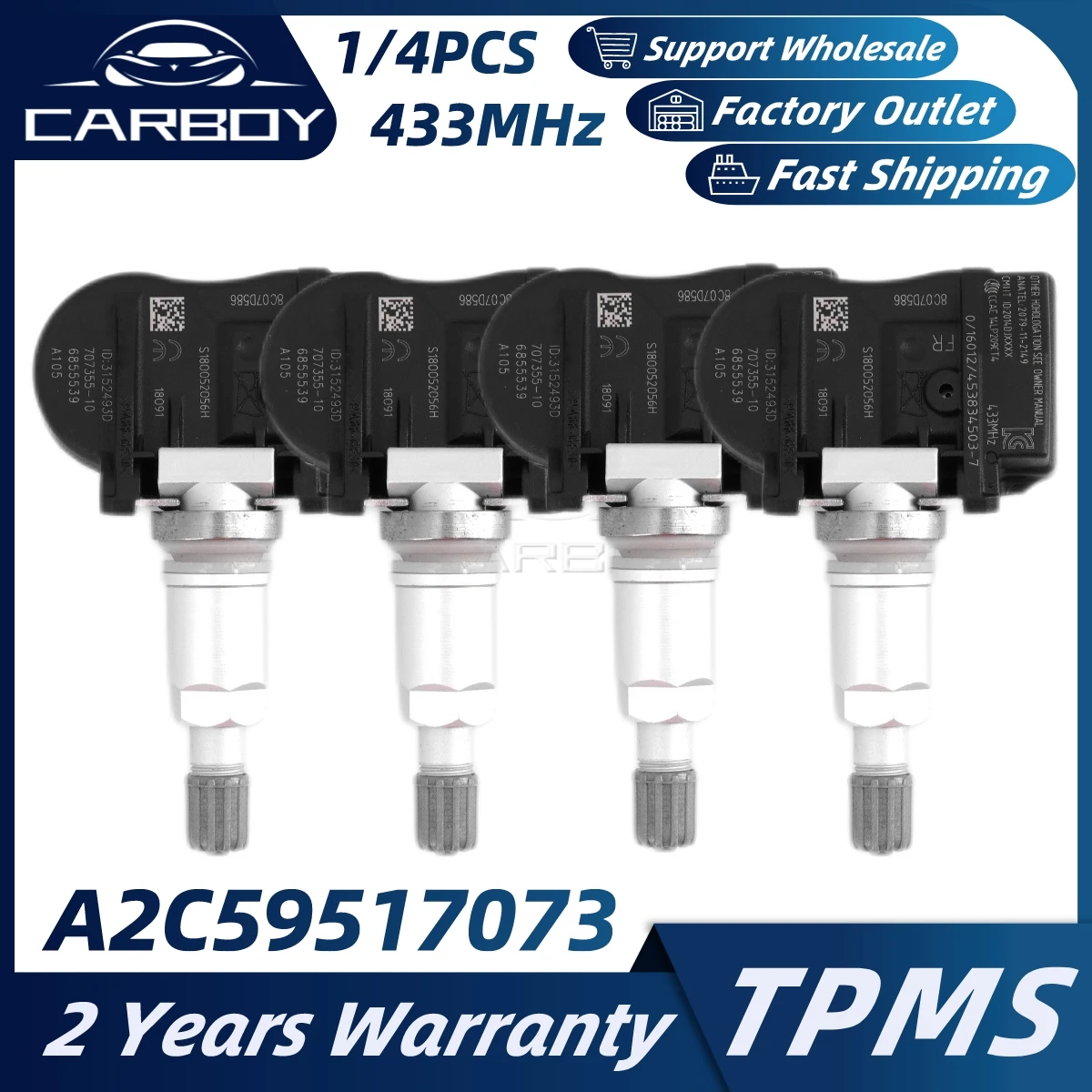 8PCS 6855539 TPMS Sensor Tire Pressure Gauge For BMW i3 i8 M2 M3 M4 X1 X2 X5 X6 Mini Paceman Cooper Convertible Hatchback
8PCS 6855539 TPMS Sensor Tire Pressure Gauge For BMW i3 i8 M2 M3 M4 X1 X2 X5 X6 Mini Paceman Cooper Convertible Hatchback