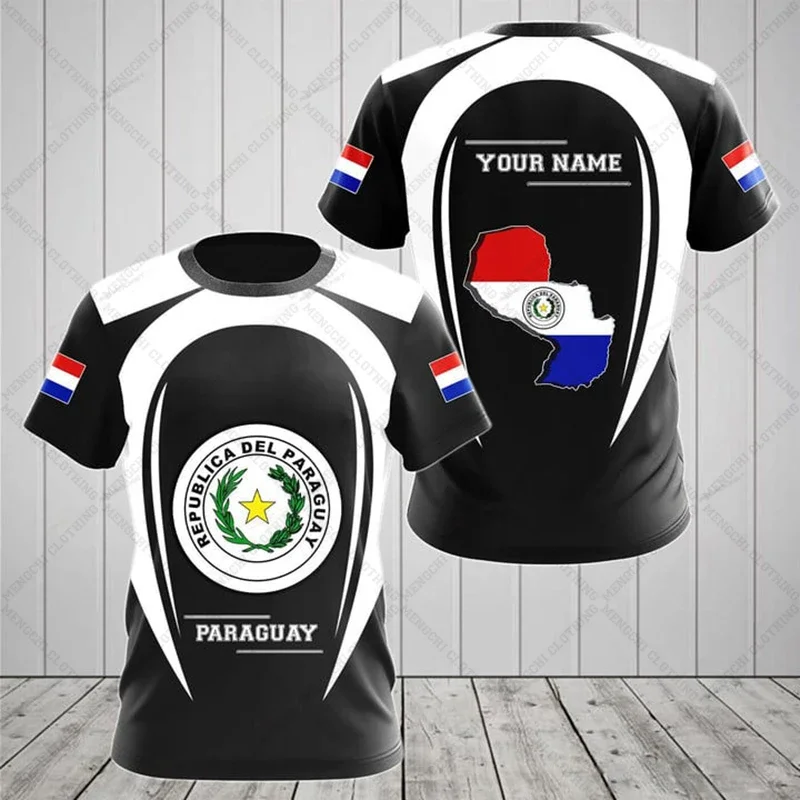 Paraguay Flag Summer Casual T-shirts O-neck Loose Boys Streetwear Short Sleeve Tops Men's Fashion Sportswear Oversized Tees
Paraguay Flag Summer Casual T-shirts O-neck Loose Boys Streetwear Short Sleeve Tops Men's Fashion Sportswear Oversized Tees