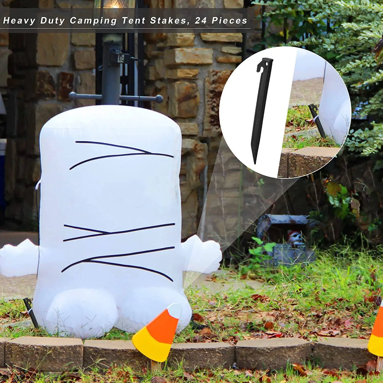 【Суперновинка】24 пластиковых надувных колышек длиной 8,8 дюйма для фиксации и укрепления в грунте, для украшения сада
【Суперновинка】24 пластиковых надувных колышек длиной 8,8 дюйма для фиксации и укрепления в грунте, для украшения сада