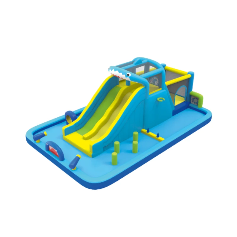 ah-Sundow Commercial Inflatable Bounce House Cartoon Shark Inflatable Bouncing Castle with Slide!
ah-Sundow Commercial Inflatable Bounce House Cartoon Shark Inflatable Bouncing Castle with Slide!