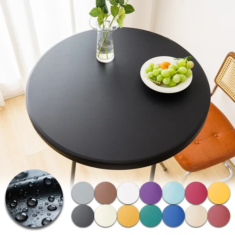 Waterproof Oil-Resistant Round Table Cover Outdoor Party Elastic Tablecloth Full Coverage for Garden Kitchen 60-140cm Durable
Waterproof Oil-Resistant Round Table Cover Outdoor Party Elastic Tablecloth Full Coverage for Garden Kitchen 60-140cm Durable