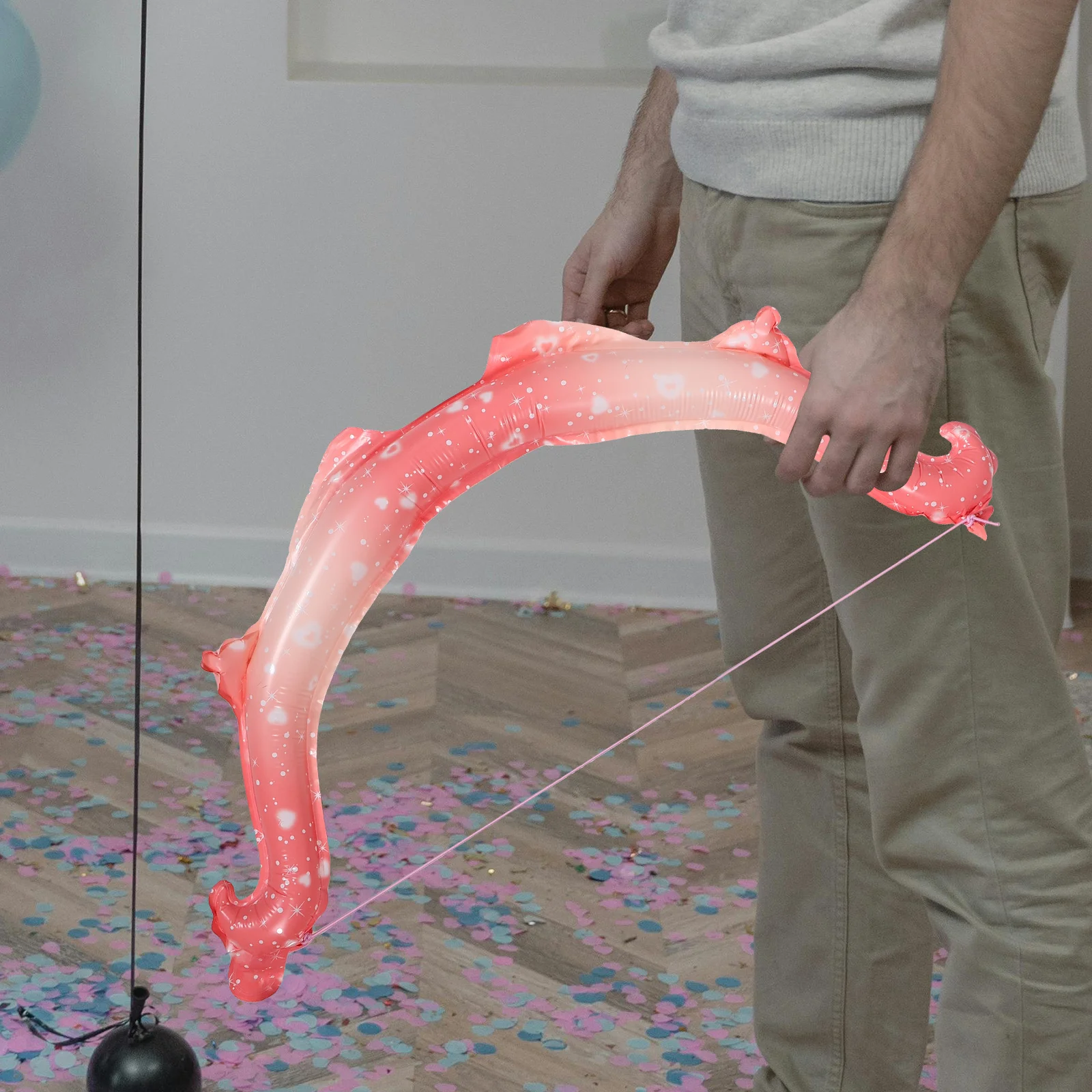 1Set Cupid Arrow Balloons Inflatable Bright Colorful Party Decoration Stage Performance Valentine Celebration Props
1Set Cupid Arrow Balloons Inflatable Bright Colorful Party Decoration Stage Performance Valentine Celebration Props