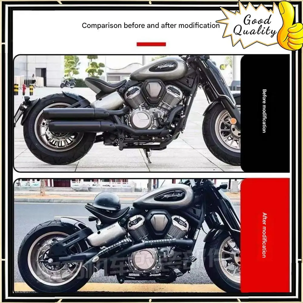Good Quality For Benda NAPOLEONBOB 500 modified retro sweeping exhaust pipe two out of two straight row full section accessories
Good Quality For Benda NAPOLEONBOB 500 modified retro sweeping exhaust pipe two out of two straight row full section accessories