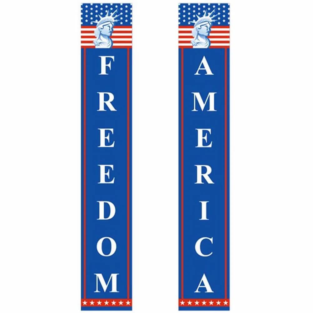 Patriotic Independence Day Banner 4th of July Door Hanging Decoration Reusable Oxford Cloth Thermal Cutting
Patriotic Independence Day Banner 4th of July Door Hanging Decoration Reusable Oxford Cloth Thermal Cutting