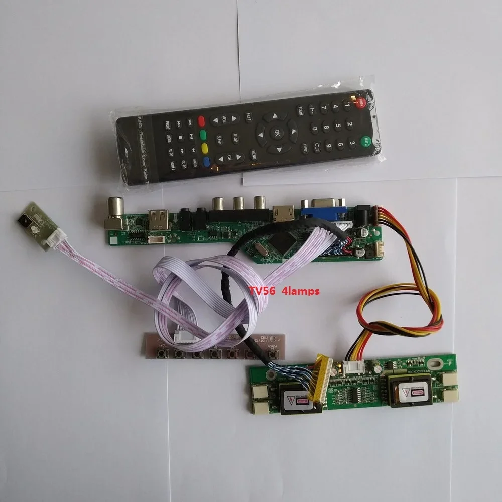 Для LM201WE3-TLK3 VGA AV HDMI-совместимый ЖК-контроллер Плата комплекта VGA Разрешение ТВ Цифровой сигнал 30-контактный 4 лампы 1680X1050 20,1 дюйма
Для LM201WE3-TLK3 VGA AV HDMI-совместимый ЖК-контроллер Плата комплекта VGA Разрешение ТВ Цифровой сигнал 30-контактный 4 лампы 1680X1050 20,1 дюйма