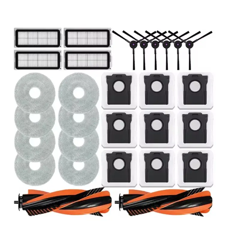 Аксессуары для робота-пылесоса Cecotec Conga X70: основная щетка, боковая щетка, мешок для сбора пыли, HEPA-фильтры, салфетка для мытья полов, запчасти
Аксессуары для робота-пылесоса Cecotec Conga X70: основная щетка, боковая щетка, мешок для сбора пыли, HEPA-фильтры, салфетка для мытья полов, запчасти