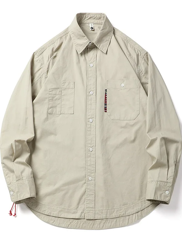 Brave Flng Men's Casual Loose Long Sve Pure Color irt Jaet Outdoor Mountain Series Trendy Brand Spring Autumn Wear
Brave Flng Men's Casual Loose Long Sve Pure Color irt Jaet Outdoor Mountain Series Trendy Brand Spring Autumn Wear