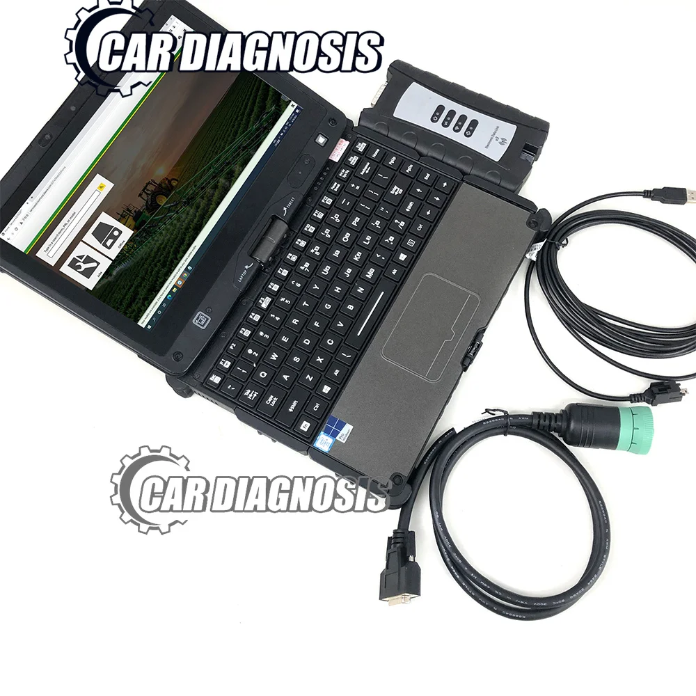 two in one v110 touchscreen laptop for JD EDL Electronic Data Link V3 AG CF Service EDL V3 Advisor pk v2 Tractor Diagnostic Tool
two in one v110 touchscreen laptop for JD EDL Electronic Data Link V3 AG CF Service EDL V3 Advisor pk v2 Tractor Diagnostic Tool