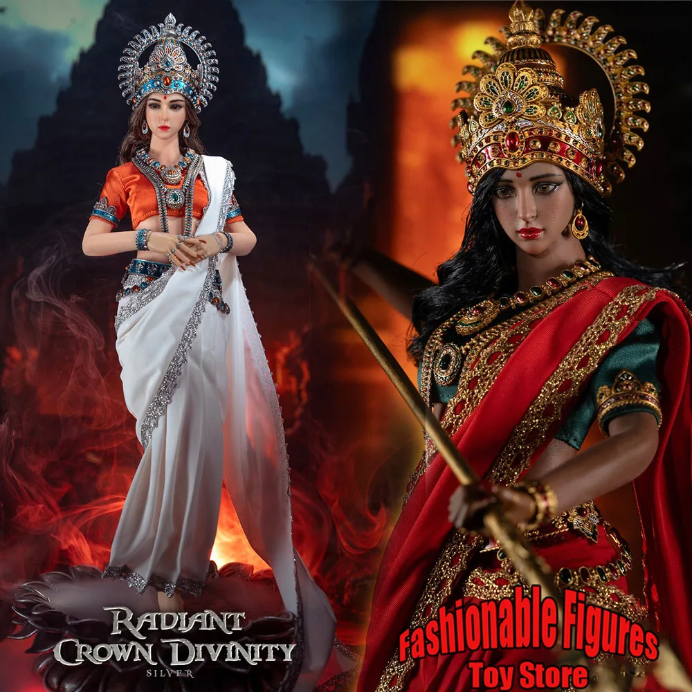 TBLeague PL2023-211 1/6 Female Soldier Sacred Parvati Goddess Radiant Crown Divinity Doll Full Set 12Inch Action Figure Body Toy
TBLeague PL2023-211 1/6 Female Soldier Sacred Parvati Goddess Radiant Crown Divinity Doll Full Set 12Inch Action Figure Body Toy