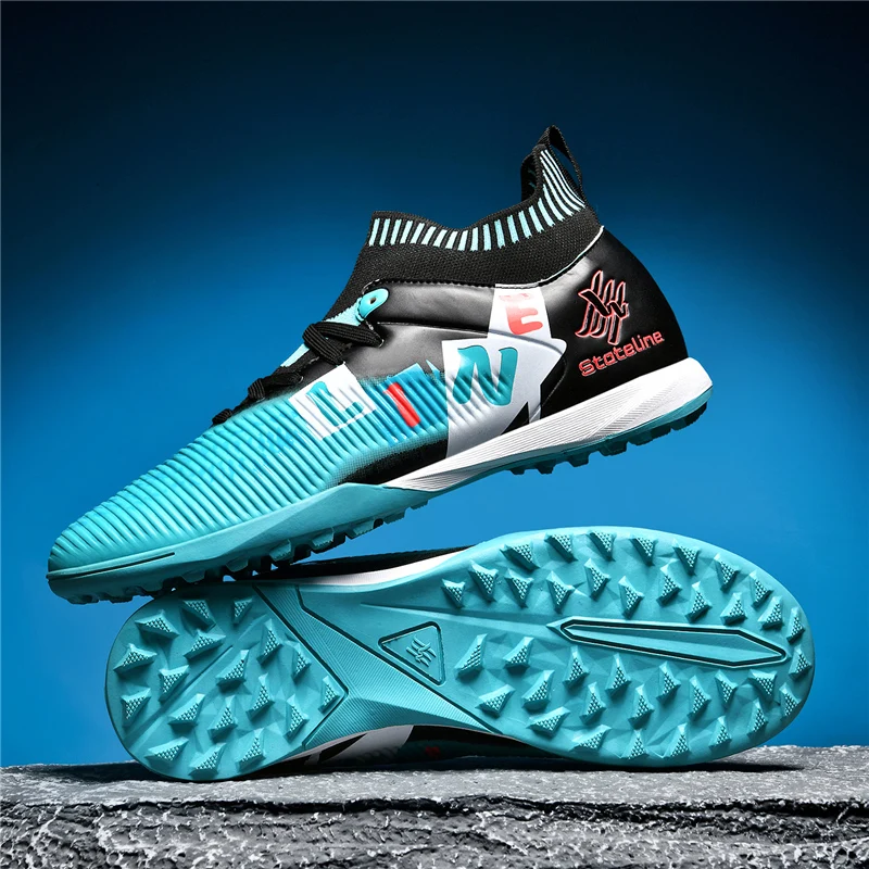 New Men Football Boots Soccer Shoes Adult Adult Futsal Cleats Non-Slip Boys Grass Sport Indoor Ultralight Turf Comfortable
New Men Football Boots Soccer Shoes Adult Adult Futsal Cleats Non-Slip Boys Grass Sport Indoor Ultralight Turf Comfortable
