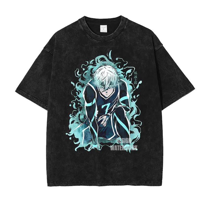 Bandai Anime B-Blue L-Lock T Shirt Oversized Vintage Washed Yoichi T-shirts Manga Hyouma T Shirts Harajuku Seishirou Tops Tees
Bandai Anime B-Blue L-Lock T Shirt Oversized Vintage Washed Yoichi T-shirts Manga Hyouma T Shirts Harajuku Seishirou Tops Tees