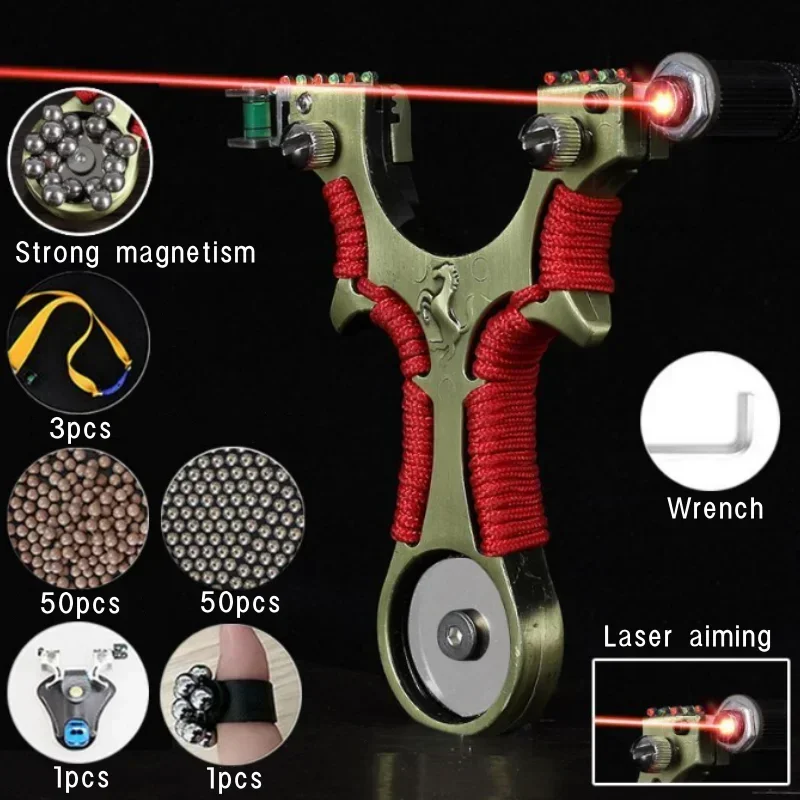 Professional Hunting alloy Slingshot Upgrade High-Quality high-Precision Portable Slingshot Outdoor Shooting Game
Professional Hunting alloy Slingshot Upgrade High-Quality high-Precision Portable Slingshot Outdoor Shooting Game