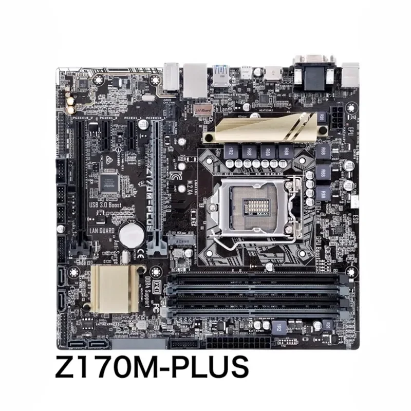 For ASUS Z170M-PLUS Desktop Motherboard LGA 1151 DDR4 PCI-E 3.0 Micro ATX Z170 Mainboard 100% Tested OK Fully Work Free Shipping
For ASUS Z170M-PLUS Desktop Motherboard LGA 1151 DDR4 PCI-E 3.0 Micro ATX Z170 Mainboard 100% Tested OK Fully Work Free Shipping
