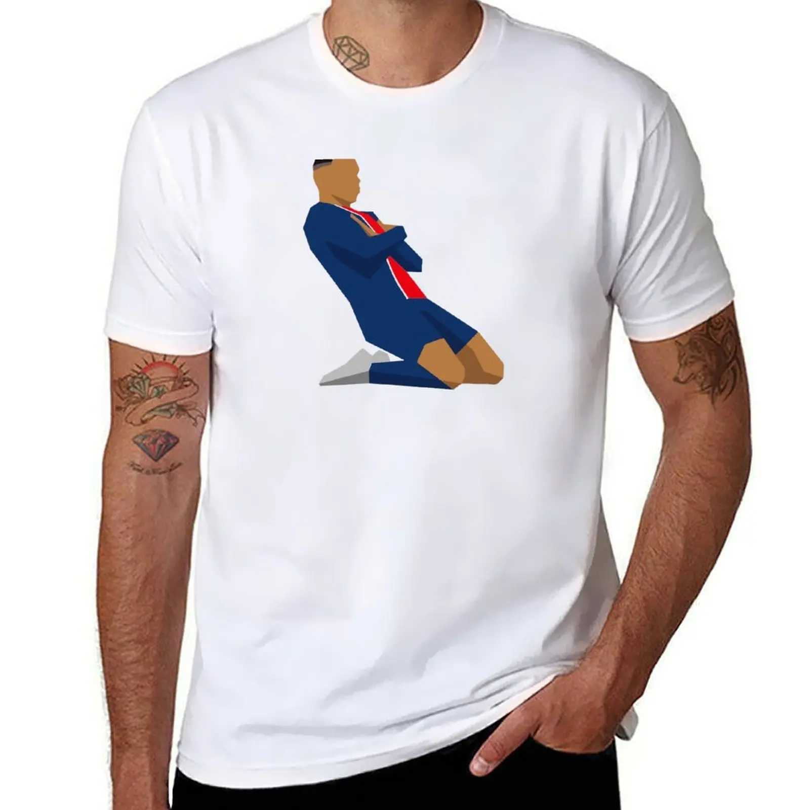 Mbappe Celebration Vector Illustration T-Shirt men t shirt cotton 100% anime tshirt T-Shirt
Mbappe Celebration Vector Illustration T-Shirt men t shirt cotton 100% anime tshirt T-Shirt