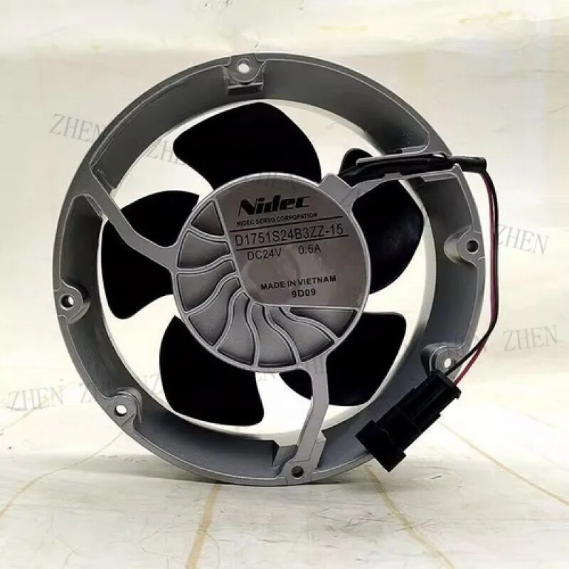 Y D1751S24B3ZZ-15 DC24V 0.5A 17cm Inverter Fan
Y D1751S24B3ZZ-15 DC24V 0.5A 17cm Inverter Fan