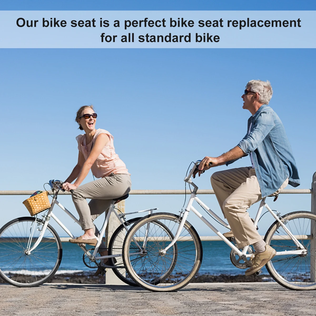 Bicycle Seat Wide Padded Gel Cushion Cover Bike Seat Cushion Mountain Road Bikes Comfort Riding
Bicycle Seat Wide Padded Gel Cushion Cover Bike Seat Cushion Mountain Road Bikes Comfort Riding
