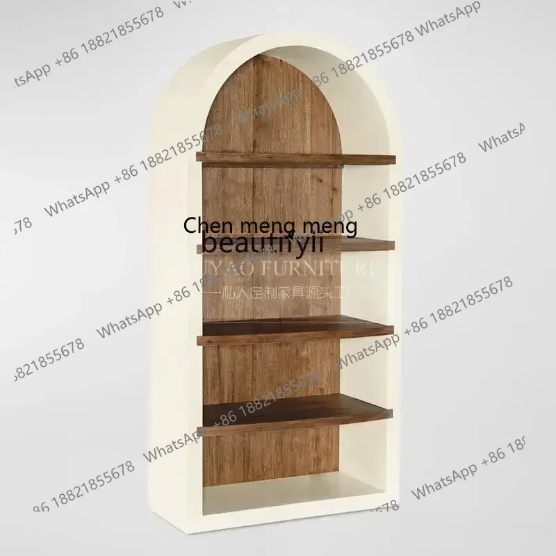 32Ретро круглая книжная полка из цельного дерева, американская белая арочная книжная полка, шкафчик для учебы
32Ретро круглая книжная полка из цельного дерева, американская белая арочная книжная полка, шкафчик для учебы