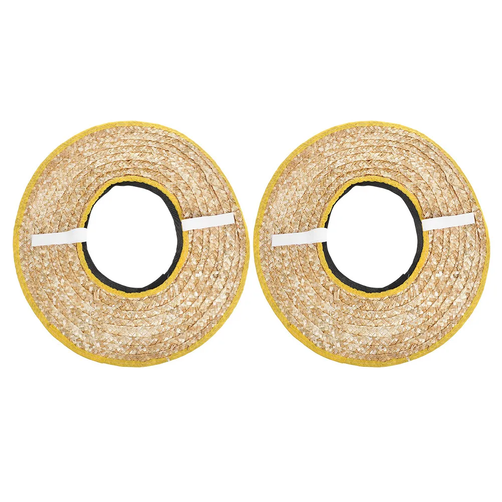 2Pcs Hard Hat Straw Sunshade Construction Accessories Cooling Cap Woven Brim Sun Visor for Worker Safety Shade
2Pcs Hard Hat Straw Sunshade Construction Accessories Cooling Cap Woven Brim Sun Visor for Worker Safety Shade