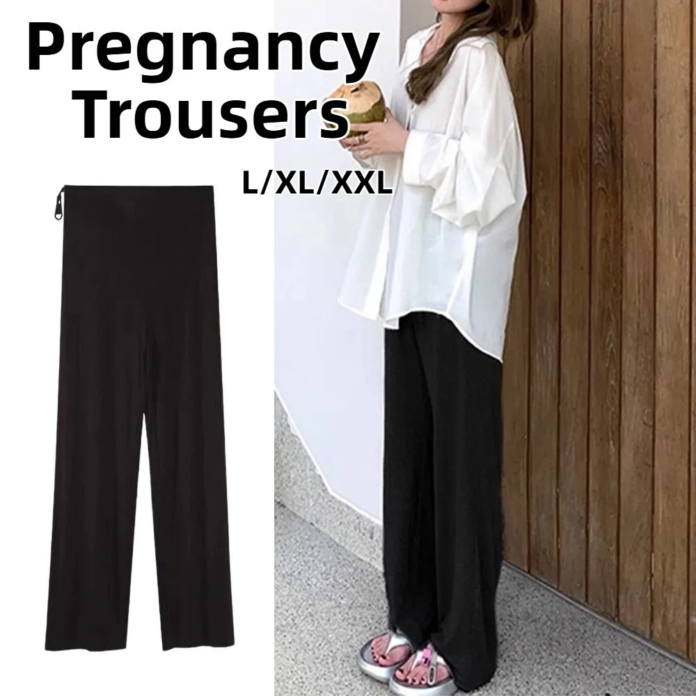 Stretch High Waist Pregnancy Trousers Modal Breathable Pregnant Belly Pants Soft Texture Plus Size Wide Leg Pants Postpartum
Stretch High Waist Pregnancy Trousers Modal Breathable Pregnant Belly Pants Soft Texture Plus Size Wide Leg Pants Postpartum