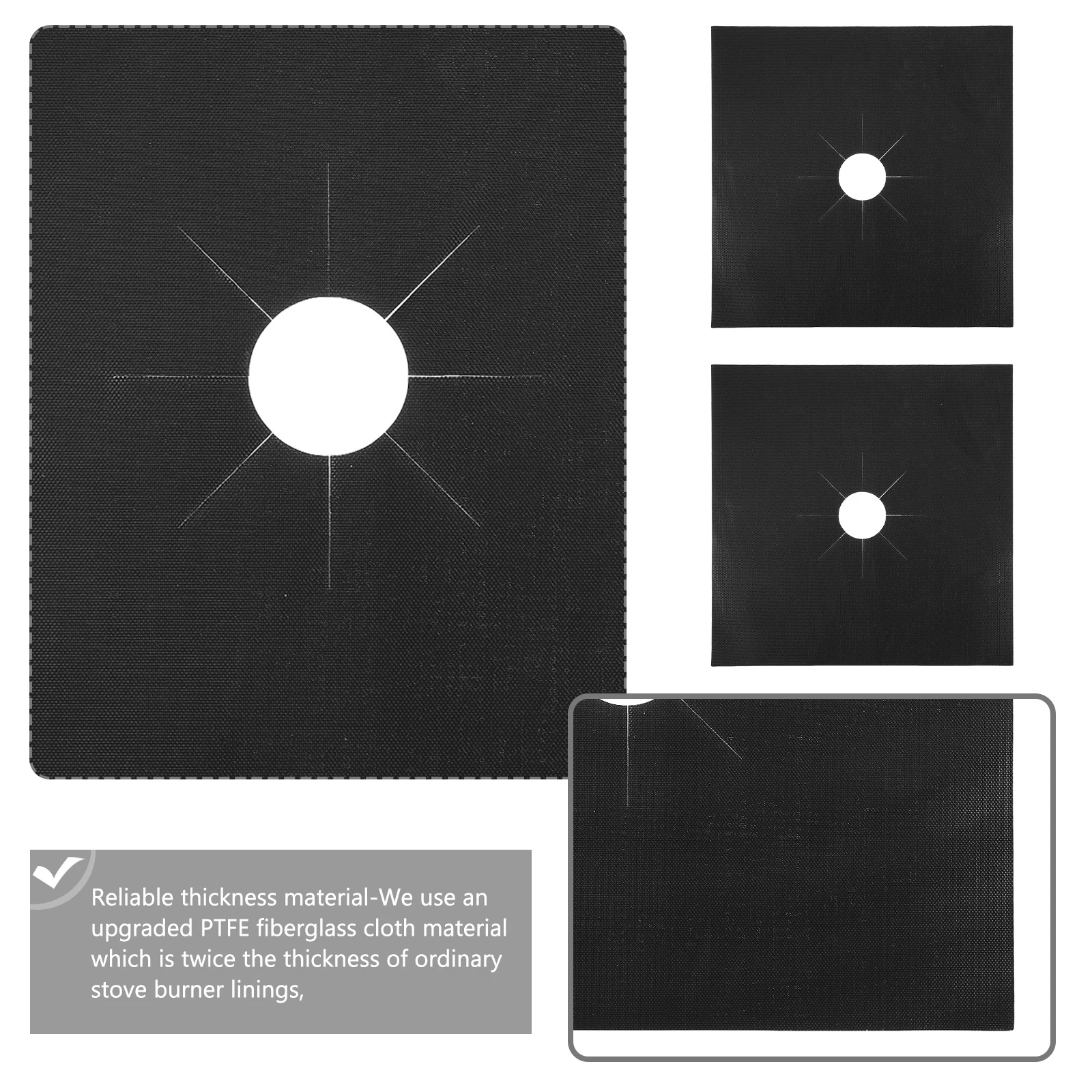 4 Pcs Gas Stove Protection Mat Non-stick Burner Covers Stoves Liners Fiberglass Range Protector
4 Pcs Gas Stove Protection Mat Non-stick Burner Covers Stoves Liners Fiberglass Range Protector