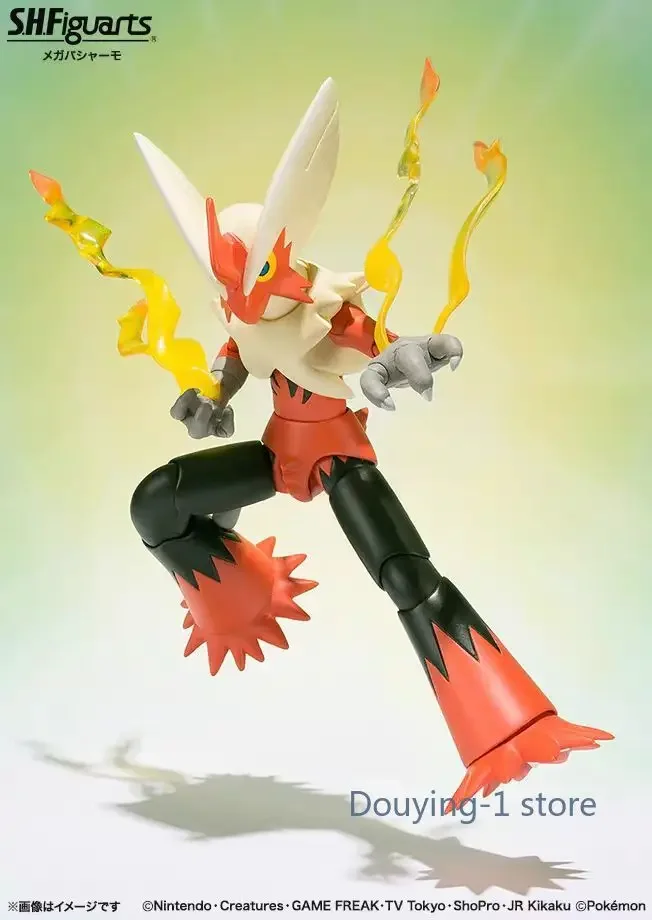 Has stock Bandai Pokemon S.H.Figuarts SHF MEGA Flame Chicken anime action figure gift collection model decoration new genuine
Has stock Bandai Pokemon S.H.Figuarts SHF MEGA Flame Chicken anime action figure gift collection model decoration new genuine