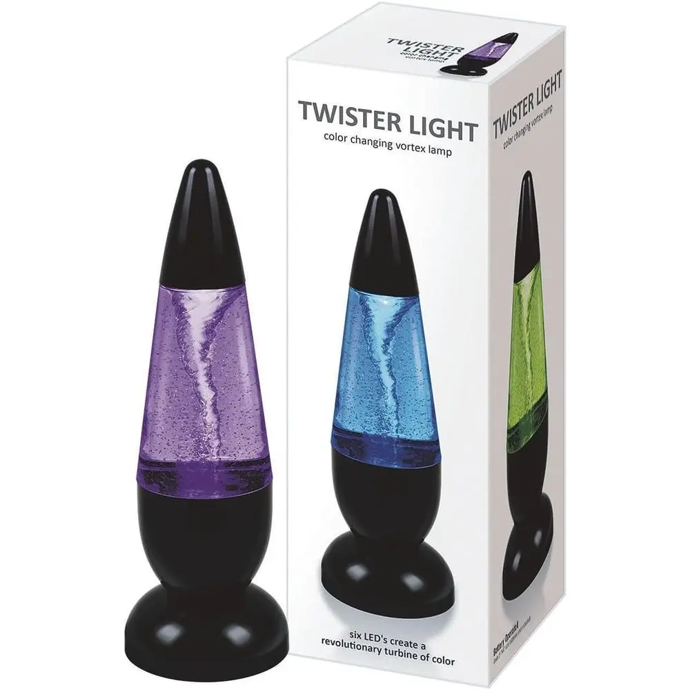 9-дюймовая лампа-торнадо с изменением цвета от Playtime
9-дюймовая лампа-торнадо с изменением цвета от Playtime