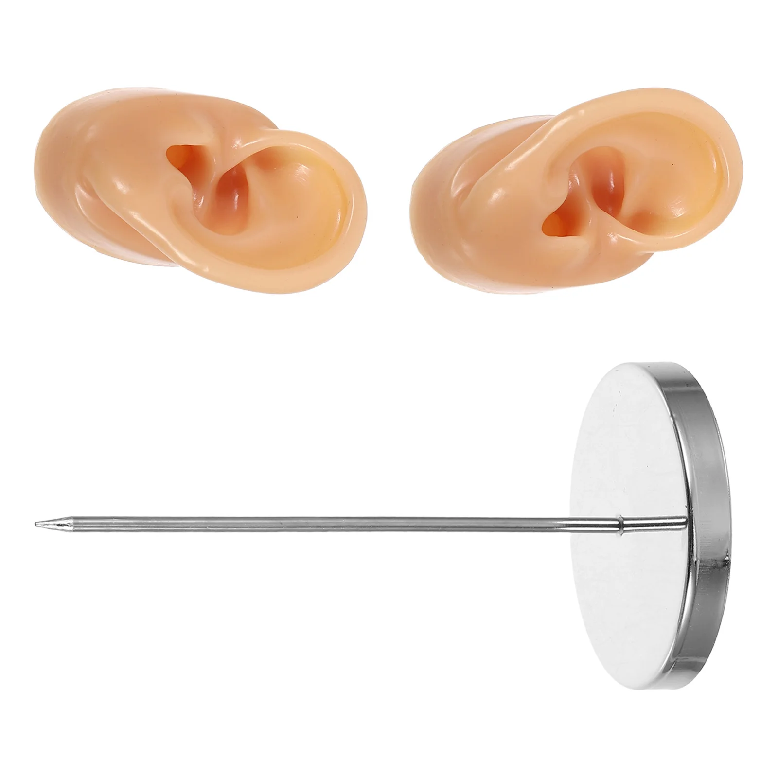 2Pcs Jewelry Display Organizer: Realistic Ear Shaped Earring Stand for Piercing Photography Vendor Setup and Women's Earring
2Pcs Jewelry Display Organizer: Realistic Ear Shaped Earring Stand for Piercing Photography Vendor Setup and Women's Earring