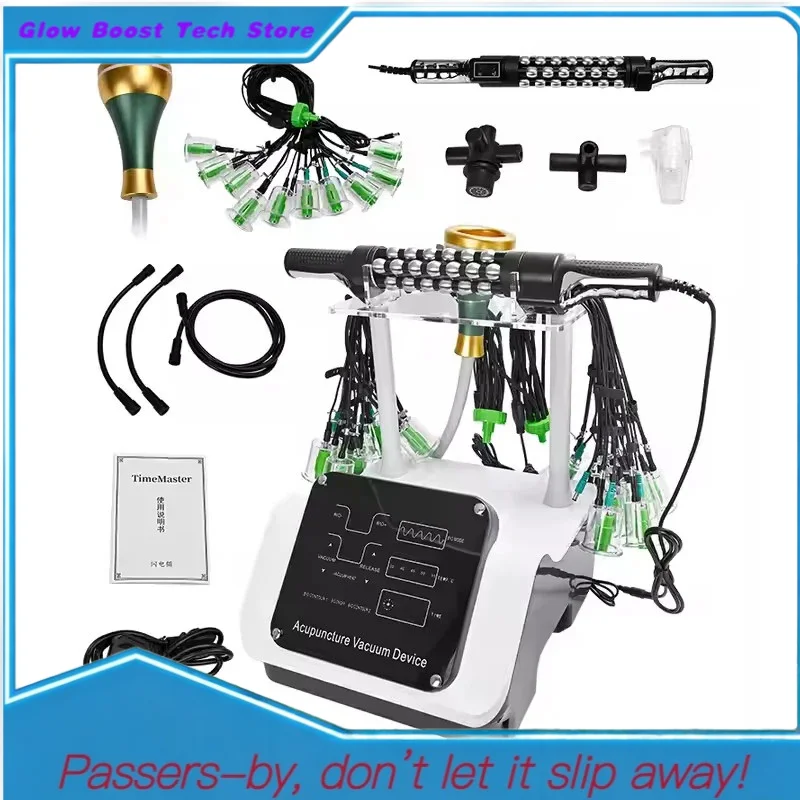 Светящееся высокоэффективное устройство для салона красоты 3 в 1, баночный набор, роликовый массажер, вакуумный массаж
Светящееся высокоэффективное устройство для салона красоты 3 в 1, баночный набор, роликовый массажер, вакуумный массаж