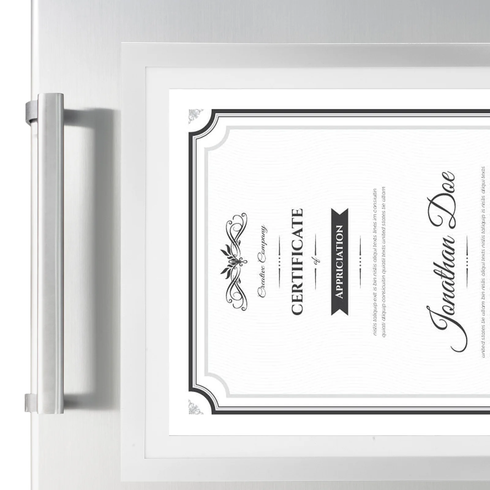 Magnetic Display Frame A3 Self Adhesive Golden Frame for Home Office License Poster Photo Holder
Magnetic Display Frame A3 Self Adhesive Golden Frame for Home Office License Poster Photo Holder