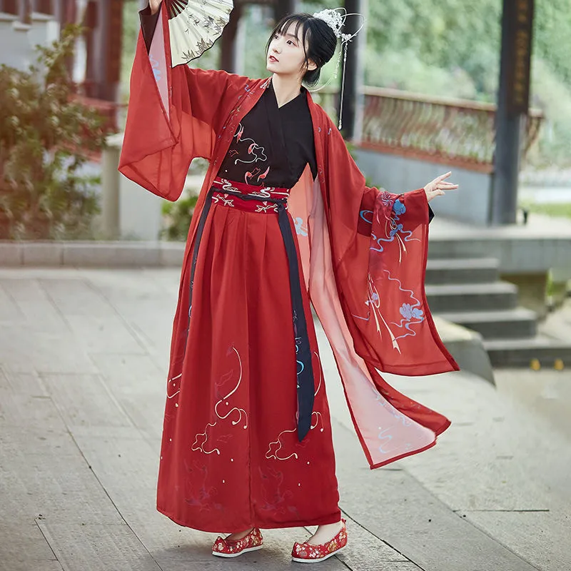 Women China Traditional Hanfu Princess Folk Dance Cosplay Costume Oriental Swordsman Outfit Vintage Fairy Stage Dress
Women China Traditional Hanfu Princess Folk Dance Cosplay Costume Oriental Swordsman Outfit Vintage Fairy Stage Dress