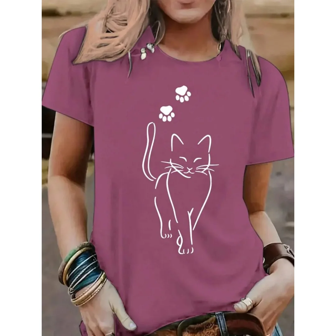 New Women's Pink Heart 3D Print Short Sleeve T-Shirt Round Neck Blush Pink Sky Blue Casual Summer Pastel for Women's Clothing
New Women's Pink Heart 3D Print Short Sleeve T-Shirt Round Neck Blush Pink Sky Blue Casual Summer Pastel for Women's Clothing