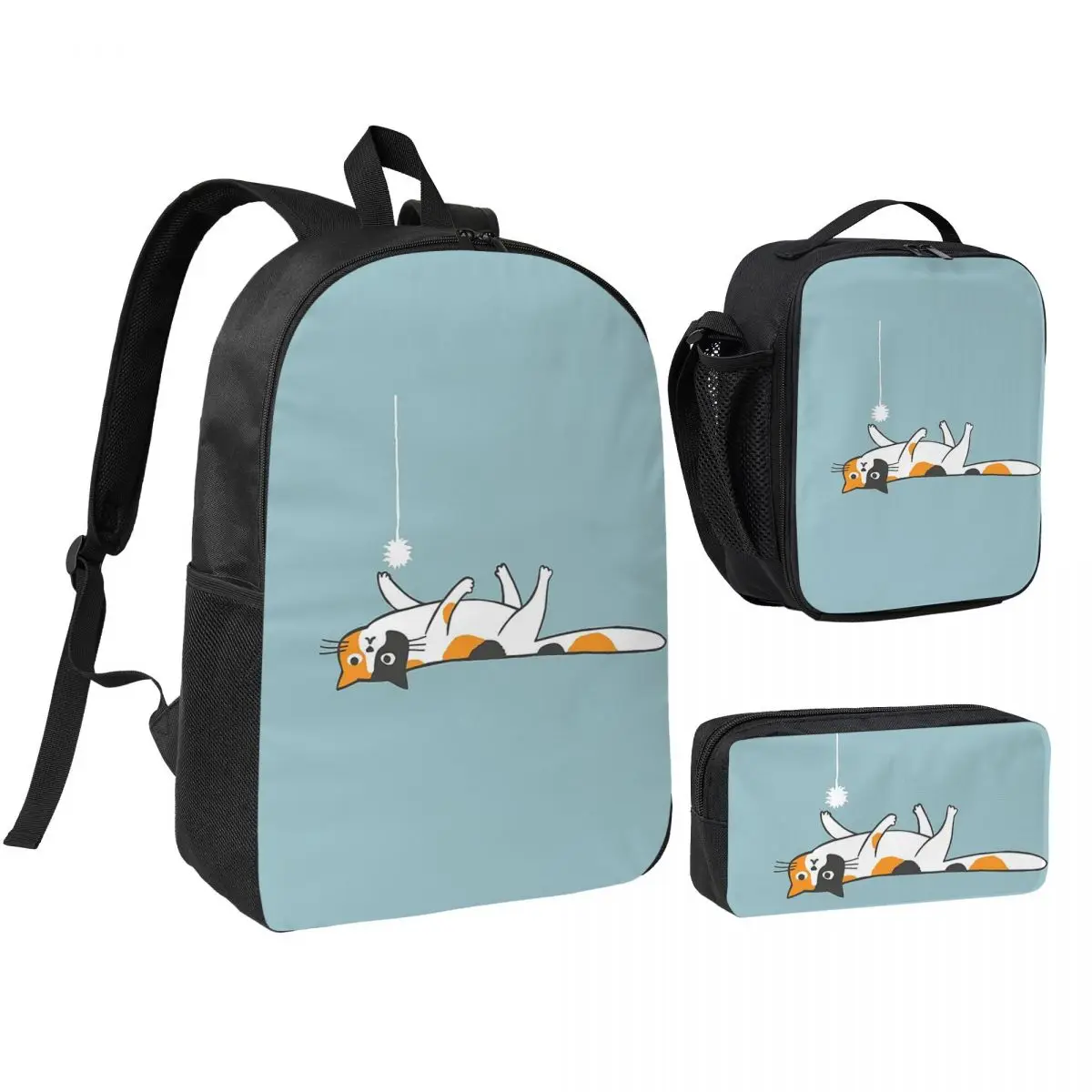 Funny Bored Calico Kitty Cat Backpack Boys Girls BookBag School Bag Computer Shoulder Bags 3ps Insulated Lunch Bag Pencil Case
Funny Bored Calico Kitty Cat Backpack Boys Girls BookBag School Bag Computer Shoulder Bags 3ps Insulated Lunch Bag Pencil Case