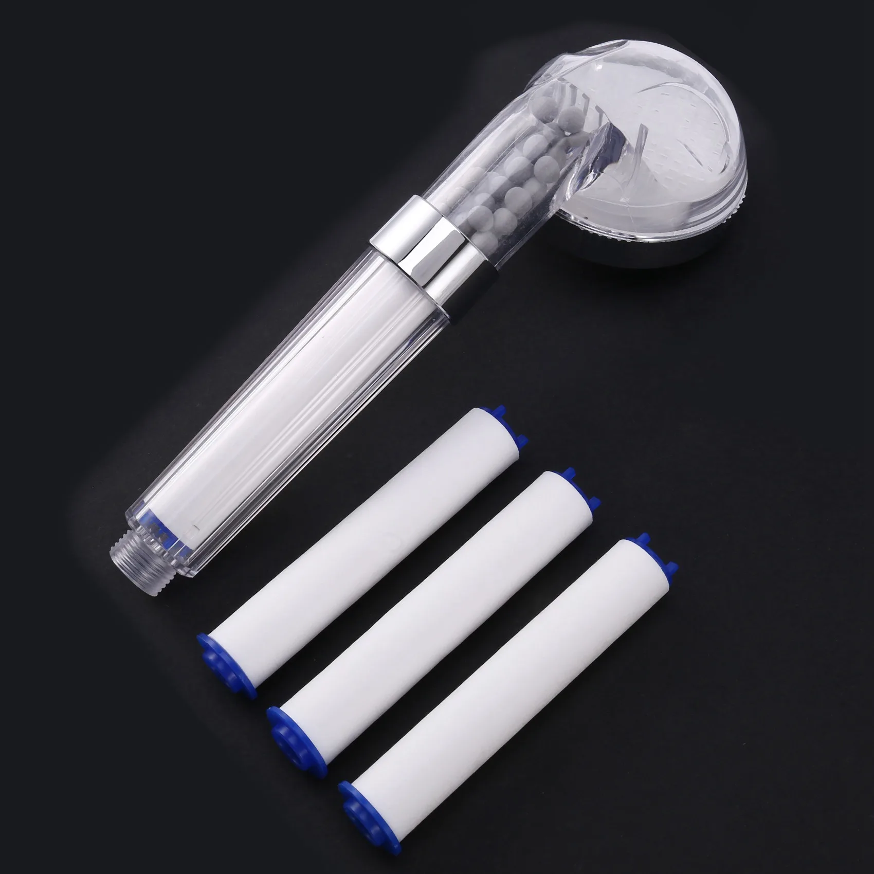 Y42A-5 Set Negative Ions Bathroom Handheld Shower Water Saving Head Set With 15 Filters High Pressure Shower Head Hand Shower
Y42A-5 Set Negative Ions Bathroom Handheld Shower Water Saving Head Set With 15 Filters High Pressure Shower Head Hand Shower