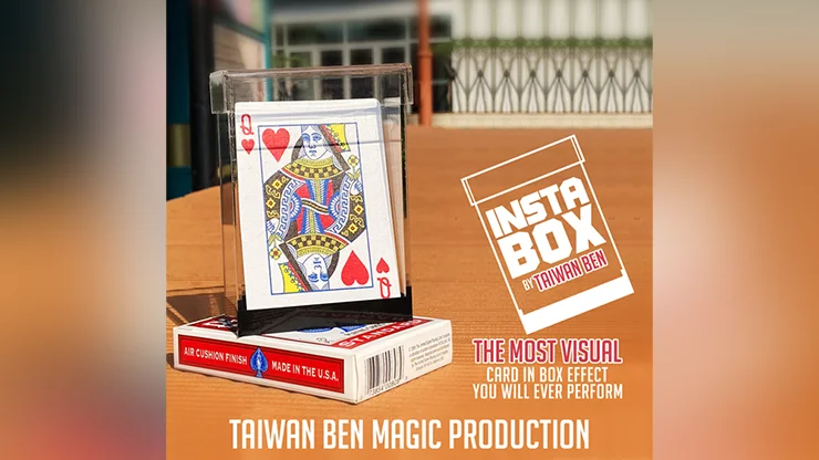 Фокусы Insta Box из Тайваня, реквизит «Бен-карта», фокусы магии и карт, магические реквизиты, иллюзия, уличные Волшебные подвески, бара, Магика, визуальный
Фокусы Insta Box из Тайваня, реквизит «Бен-карта», фокусы магии и карт, магические реквизиты, иллюзия, уличные Волшебные подвески, бара, Магика, визуальный