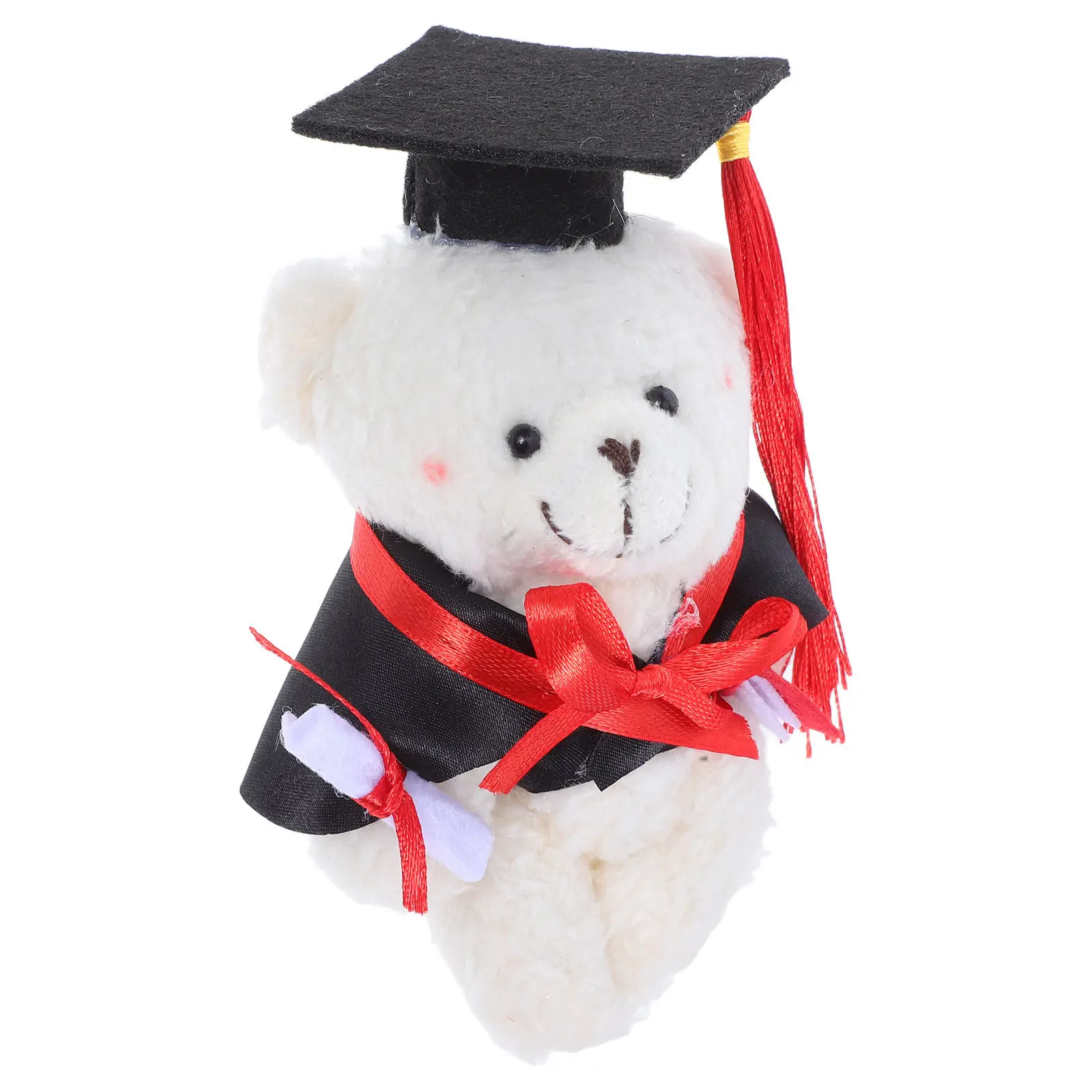 Mini Graduation Bear Soft Stuffed Animal Graduation Season Decoration Grad Cap Kindergarten College Party Favor Hanging Ornament
Mini Graduation Bear Soft Stuffed Animal Graduation Season Decoration Grad Cap Kindergarten College Party Favor Hanging Ornament
