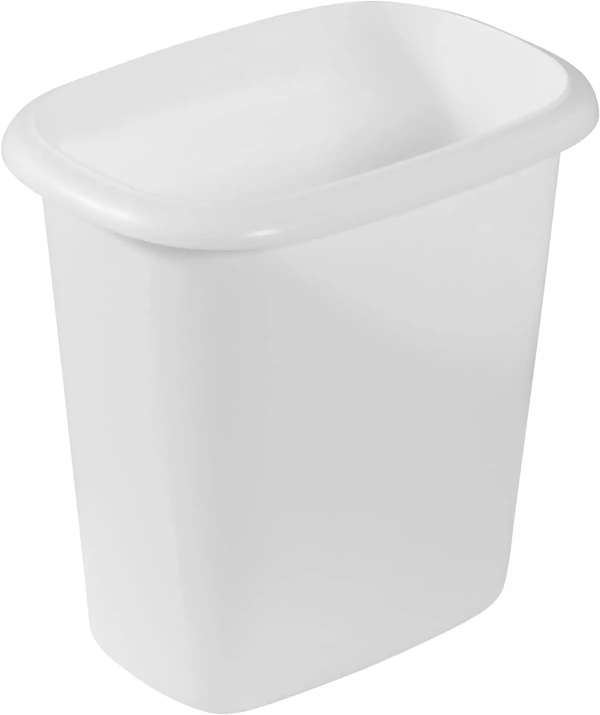 Vanity Trash Can/Wastebasket 1.5-Gallons/6-Quarts White for Under Counter/Kitchen/Office/Bedroom/Bathroom
Vanity Trash Can/Wastebasket 1.5-Gallons/6-Quarts White for Under Counter/Kitchen/Office/Bedroom/Bathroom