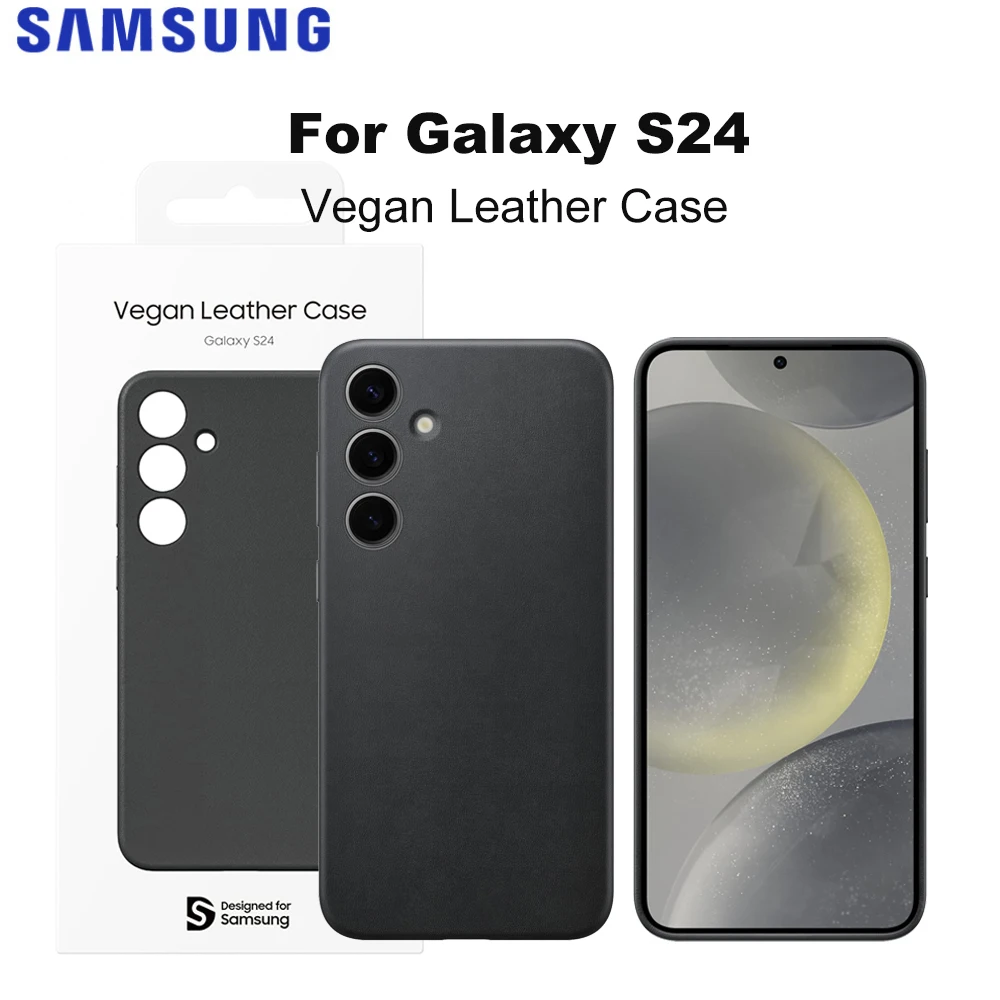 Original Samsung Galaxy S24 Vegan Leather Case for S24 Leather High-quality Slim Design Phone Cover GP-FPS921
Original Samsung Galaxy S24 Vegan Leather Case for S24 Leather High-quality Slim Design Phone Cover GP-FPS921