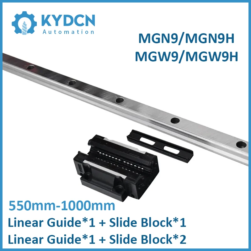 MGN9C MGN9H MGW9C MGW9H Миниатюрная линейная направляющая и блок S45C 600-1000 мм Мини-раздвижная система с ЧПУ для 3D-принтера
MGN9C MGN9H MGW9C MGW9H Миниатюрная линейная направляющая и блок S45C 600-1000 мм Мини-раздвижная система с ЧПУ для 3D-принтера