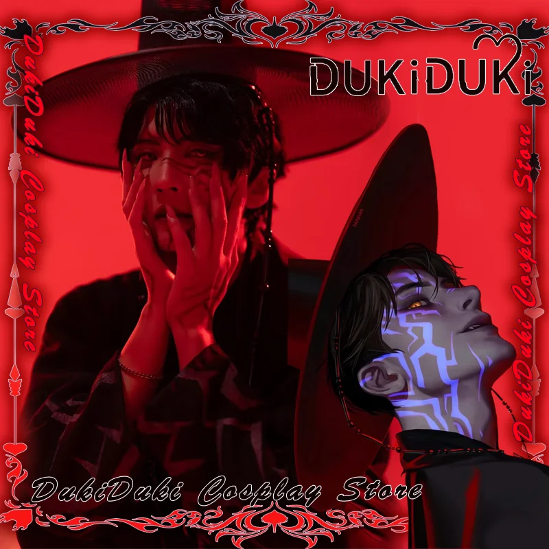 Anime Movie Kpop Demon Hunter Saja Boys Jinu Cosplay Costume Boy Halloween Costume Man Party Role Play Comic Exhibition Outfit
Anime Movie Kpop Demon Hunter Saja Boys Jinu Cosplay Costume Boy Halloween Costume Man Party Role Play Comic Exhibition Outfit