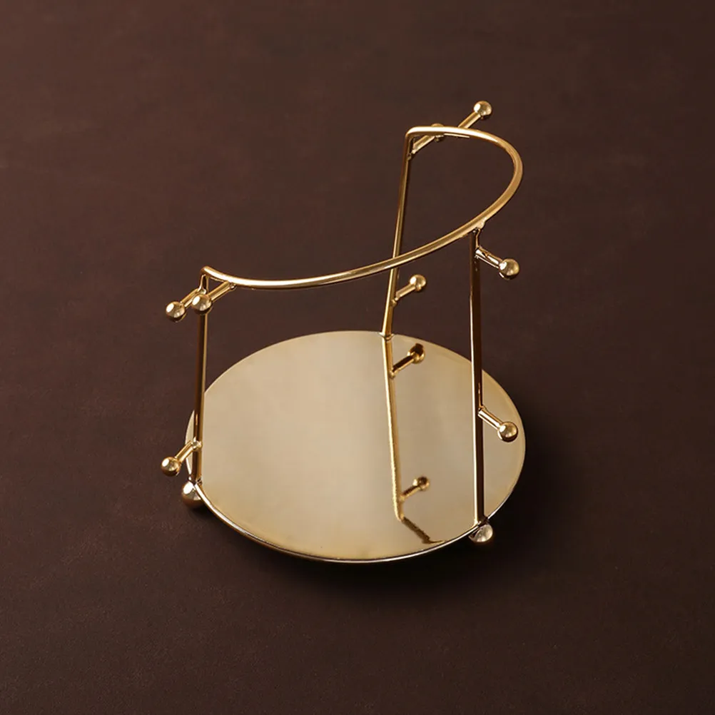 Подставка для головных уборов Golden Crown, металлическая подставка-органайзер для хранения свадебных аксессуаров для волос, компактная подставка для хранения
Подставка для головных уборов Golden Crown, металлическая подставка-органайзер для хранения свадебных аксессуаров для волос, компактная подставка для хранения